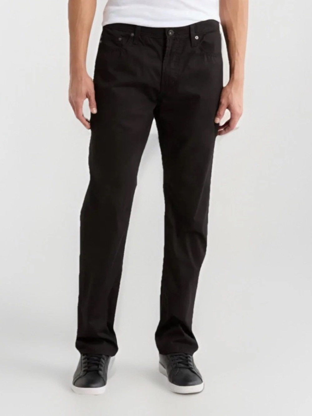 AG The Everett Men Sz 30x32 Slim Straight Leg Jeans Pants Black Cotton Blend